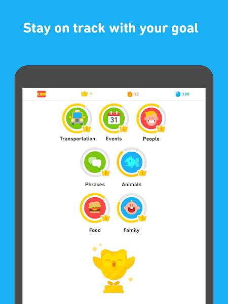 Download Duolingo v4.44.4 MOD APK (All Unlocked) for Android