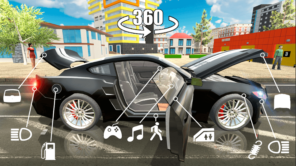 Car Simulator 2 (MOD Unlimited Money/Fuel)