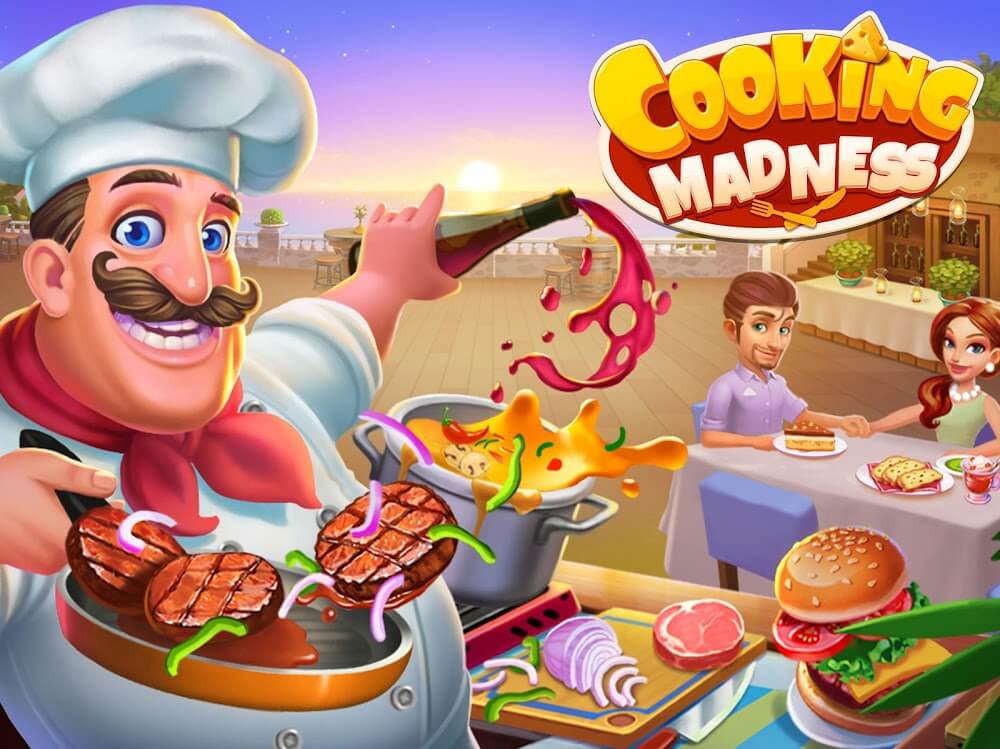 Cooking Madness (MOD, Unlimited Diamond)