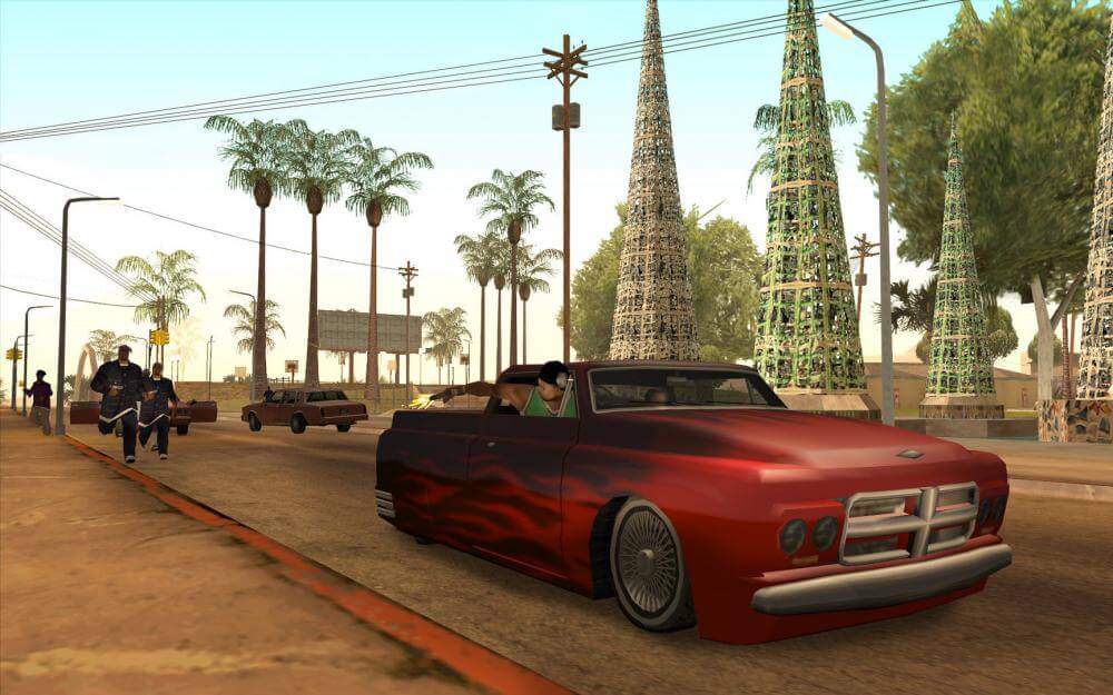 Grand Theft Auto: San Andreas (MOD, Menu Cleo / Cheats)