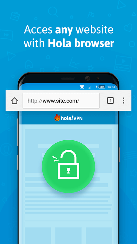 Hola VPN Proxy Plus (MOD, Premium Unlocked)
