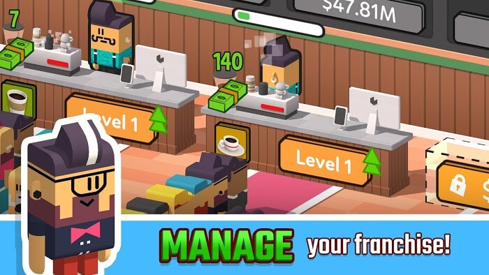 Idle Coffee Corp (MOD, Unlimited Money)