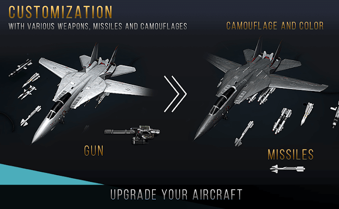 Modern Warplanes (MOD, Unlimited Ammo)