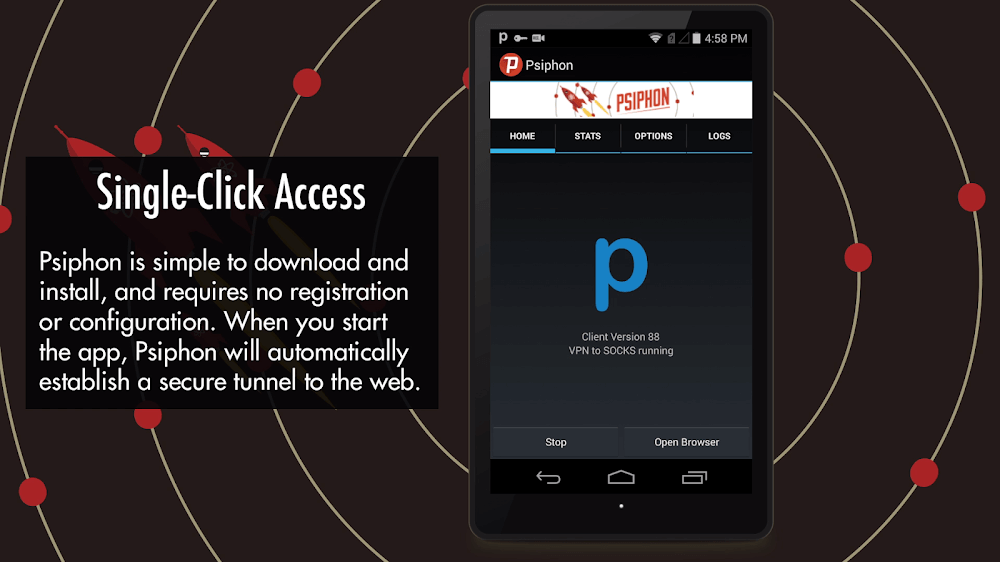 Psiphon Pro (MOD, Free Subscribed)