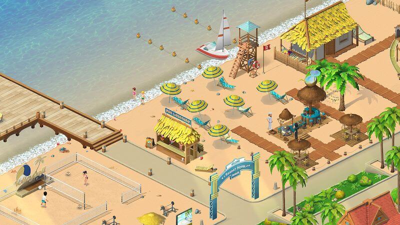 Resort Hotel: Bay Story (MOD, Many Features)