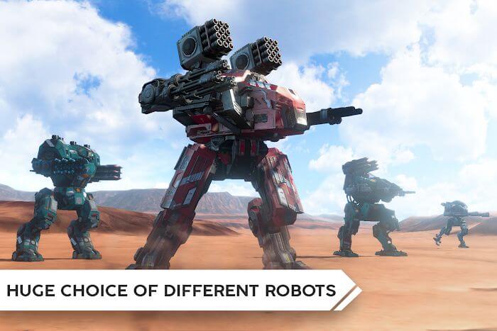 Robot Warfare: Mech Battle (MOD, Unlimited Bullets)