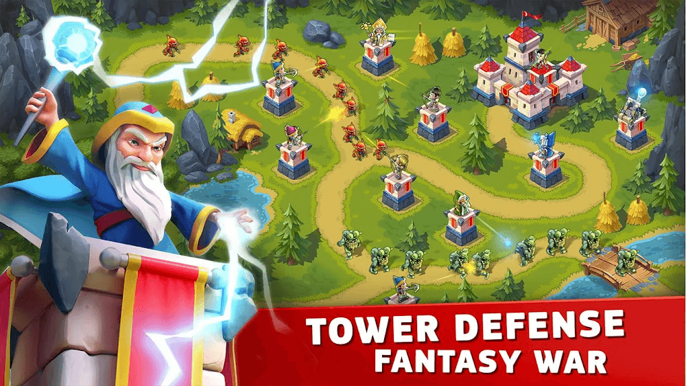 Toy Defense Fantasy (MOD, Money/Diamond)