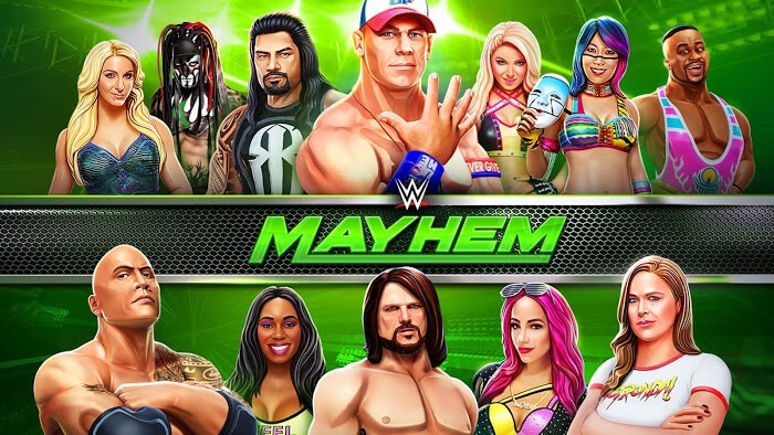 WWE Mayhem (MOD, Unlimited Gold/Cash)