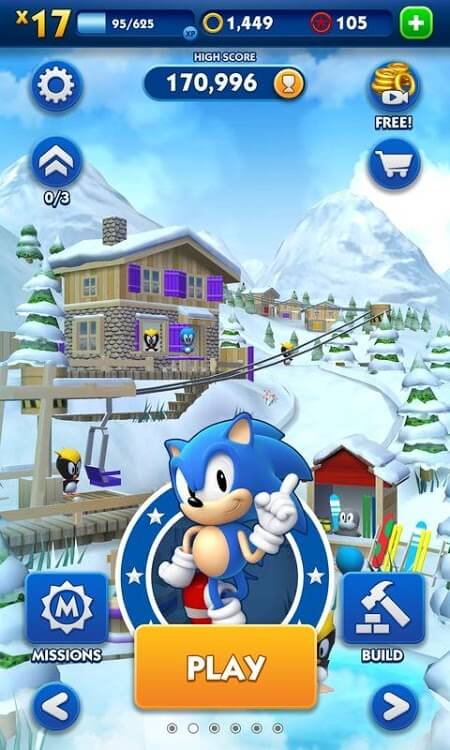 Sonic Dash (MOD, Currency/All Characters)