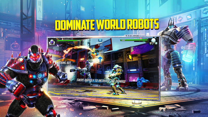 World Robot Boxing 2 (MOD, Unlimited Strength)