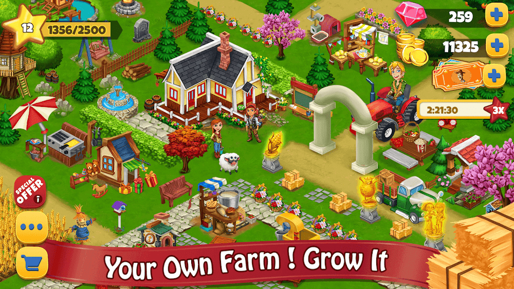 farm-day-village-farming-mod-unlimited-money-1
