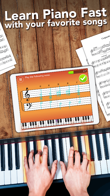 Simply Piano oleh JoyTunes (MOD, Premium/Semua Tidak Terkunci)
