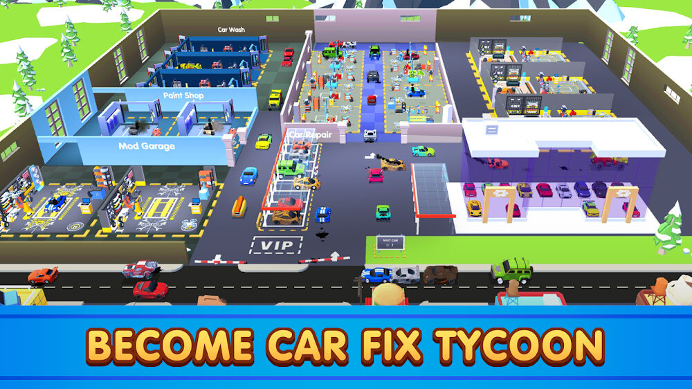 Car Fix Tycoon v1.7.7 MOD APK (Unlimited Money) Download