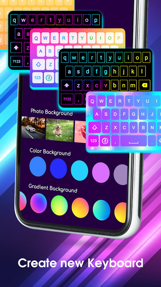 Neon LED Keyboard Premium Mod Apk Free Download